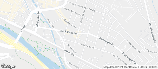 Karte mit Standort von Backhaus Zoller Charlottenplatz