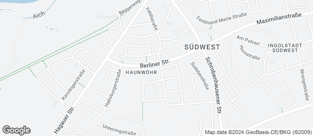 Karte mit Standort von Backstube Wünsche GmbH