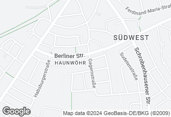 Karte mit Standort von Backstube Wünsche GmbH