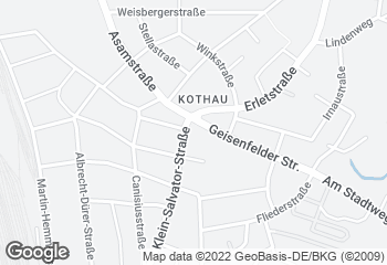 Karte mit Standort von Backhaus Hackner GmbH - Ringsee
