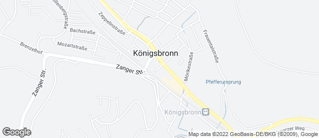 Karte mit Standort von Bäckerei Gnaier GmbH