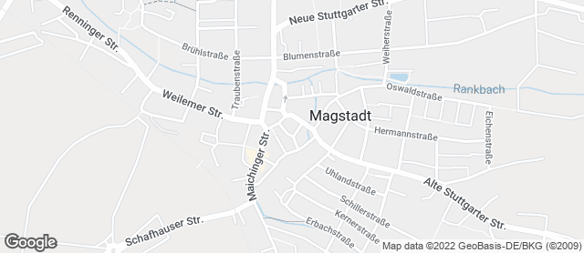 Karte mit Standort von Bäckerei Diefenbach