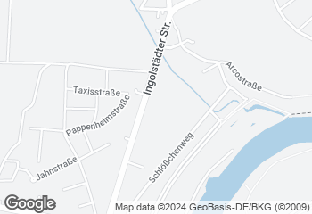 Karte mit Standort von Backstube Wünsche GmbH