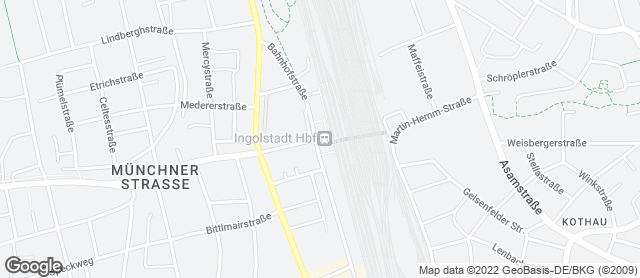 Karte mit Standort von Bäckerei-Café-Heiglbeck (Im Hauptbahnhof)