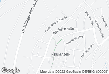 Karte mit Standort von Stadtbäckerei Schultheiss Fil. Heumaden