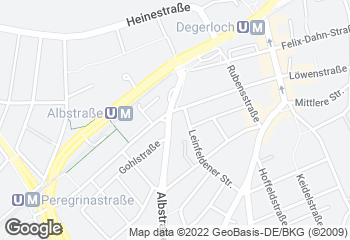 Karte mit Standort von Bäckerei Blankenhorn