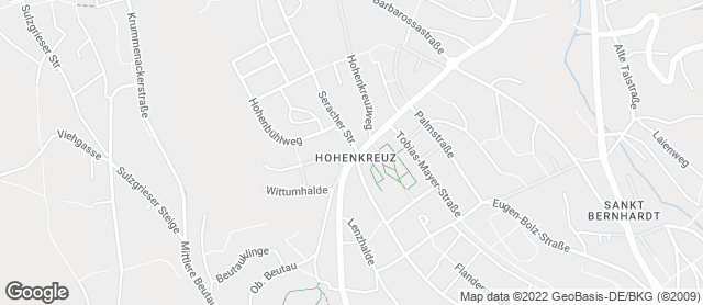 Karte mit Standort von Bäckerei Conzelmann