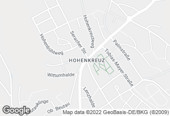 Karte mit Standort von Bäckerei Conzelmann