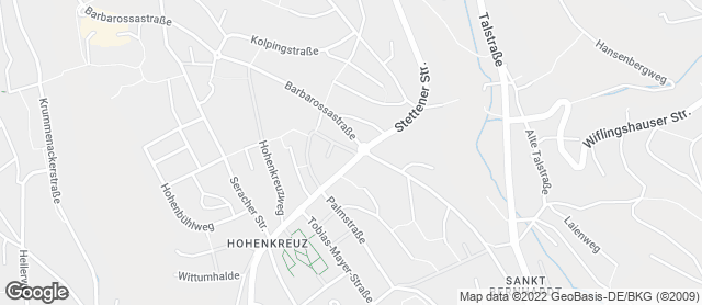 Karte mit Standort von Bäckerei Conzelmann