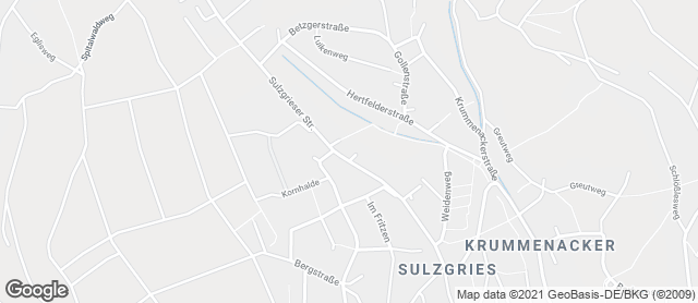 Karte mit Standort von Backhaus Zoller Sulzgries