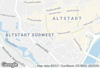 Karte mit Standort von Bäckerei Buchberger