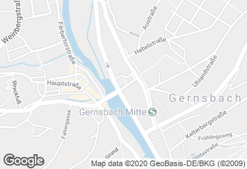Karte mit Standort von Naturbackstube Inh. Gerd Weber