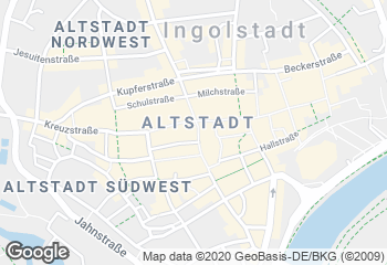Karte mit Standort von Backhaus Hackner GmbH