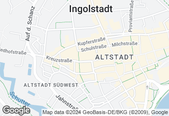 Karte mit Standort von Backstube Wünsche GmbH