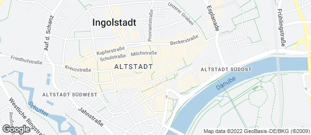 Karte mit Standort von Backhaus Hackner GmbH - Mauthstraße