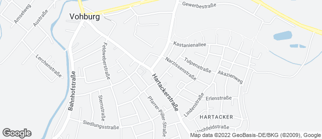 Karte mit Standort von Backhaus Hackner GmbH