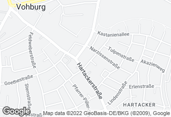 Karte mit Standort von Backhaus Hackner GmbH