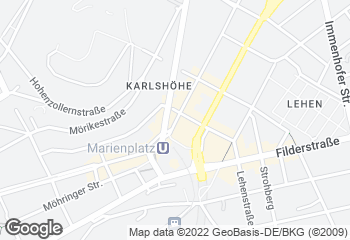 Karte mit Standort von Das Backparadies