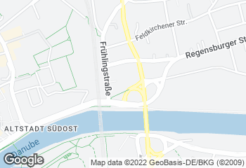 Karte mit Standort von Backhaus Hackner GmbH - Donau-City-Center