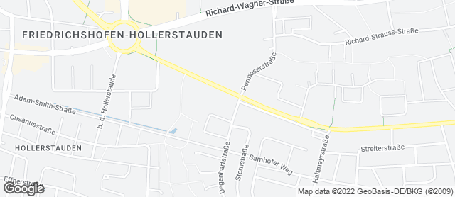 Karte mit Standort von Backhaus Hackner GmbH - Dehner