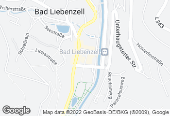 Karte mit Standort von Bäckerei Pfrommer