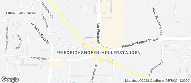 Karte mit Standort von Backhaus Hackner GmbH - Medi-IN-Park