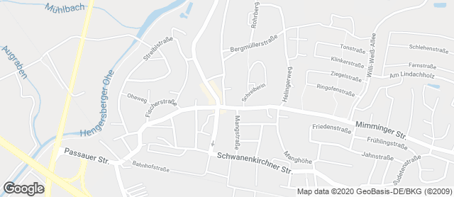 Karte mit Standort von Bäckerei Einhellig GmbH