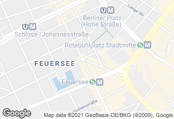 Karte mit Standort von Bäckerei-Konditorei-Kaffee Emil Reimann GmbH