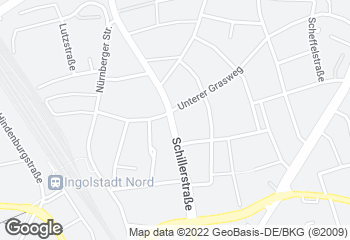 Karte mit Standort von Backhaus Hackner GmbH