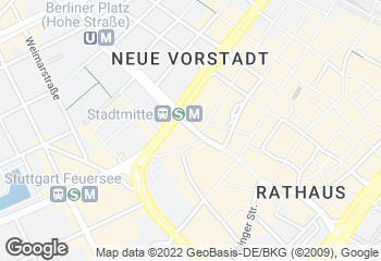 Karte mit Standort von Bäckerei Frech