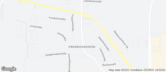 Karte mit Standort von Backhaus Hackner GmbH