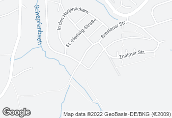 Karte mit Standort von Backhaus Schmid Kuhn Gmbh Lindenfeld