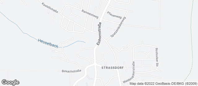 Karte mit Standort von Backparadies Berroth - Filiale in Straßdorf Ortsmitte