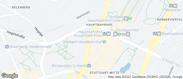 Karte mit Standort von Bäckerei Frech