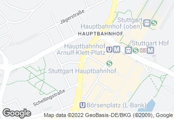 Karte mit Standort von Bäckerei Frech