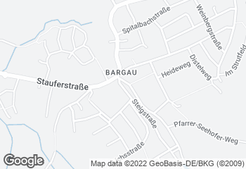 Karte mit Standort von Bäckerei-Konditorei Mühlhäuser