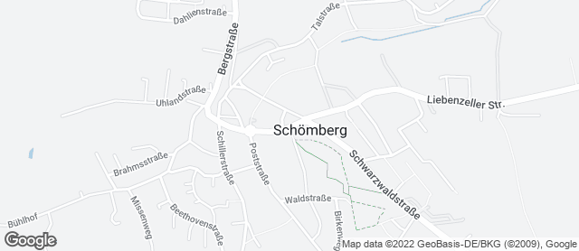 Karte mit Standort von Bäckerei Pfrommer