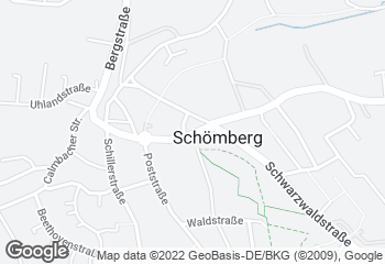Karte mit Standort von Bäckerei Pfrommer