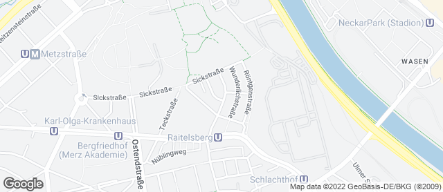 Karte mit Standort von Bäckerei Blankenhorn