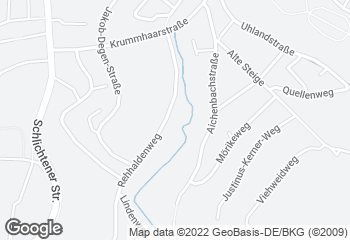 Karte mit Standort von Bäckerei-Conditorei Wiedmaier GmbH