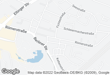 Karte mit Standort von Bäckerei Zachert