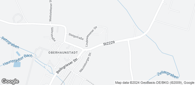 Karte mit Standort von Bäckerei Backstube Wünsche GmbH