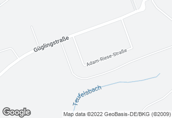 Karte mit Standort von Backparadies Berroth GmbH & Co. KG