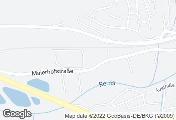 Karte mit Standort von Backhaus Schmid Kuhn Gmbh Rewe Lorch