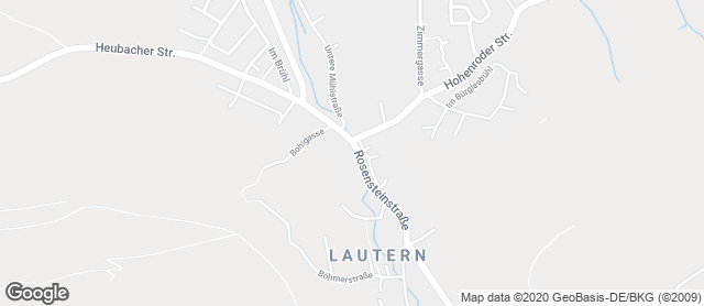Karte mit Standort von Bäckerei Köhler