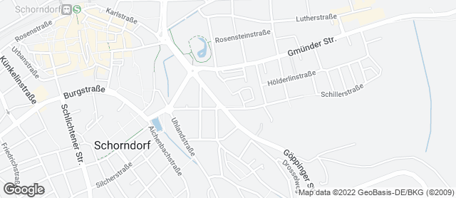 Karte mit Standort von Bäckerei-Conditorei Wiedmaier GmbH