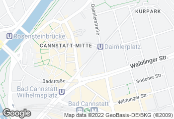 Karte mit Standort von Bäckerei Konditorei Sailer GmbH