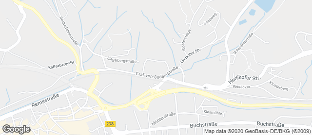 Karte mit Standort von Bäckerei-Konditorei Mühlhäuser