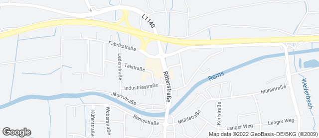 Karte mit Standort von Bäckerei Schulze