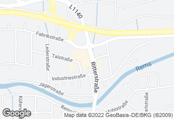 Karte mit Standort von Bäckerei Schulze